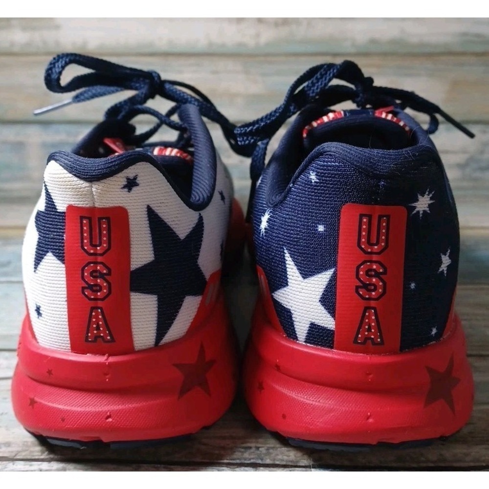 Brooks Women's Launch 8 USA Stars & Stripes Size 6.5 Running Shoes - Picture 5 of 10